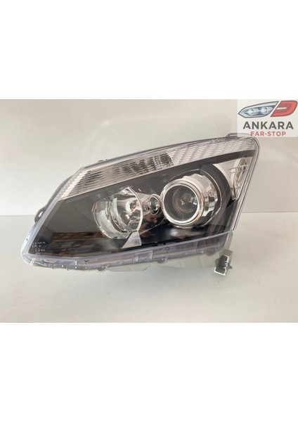 Isuzu D-Max 2012-2015 Far Lambası Siyah Mercekli Sol