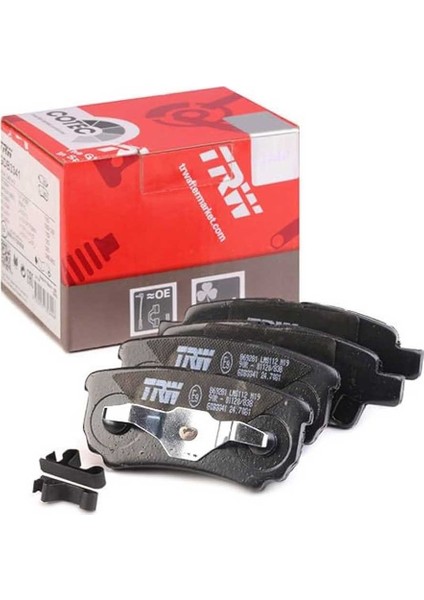 Mitsubishi Outlander Arka Fren Balatası 2003-2007 Trw GDB3341 Takım