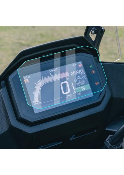 Honda Forza 250 Ekran Koruyucu Nano Film Makyajlı Kasa 5 Inç Dijital Gösterge Uyumlu 2024 2025 modelleri