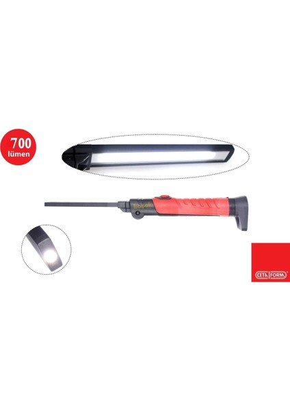 Lumax Şarjlı LED Çalışma Lambası 700 Lümen R10F-SLIM1 modelleri