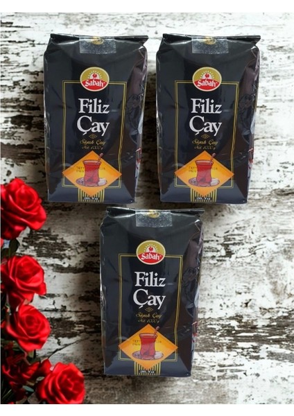 Filiz Sabah Çayı Katkısız Doğal Çaycı Çayı 3 kg Ekstra Yoğun Dem Yumuşak İçim