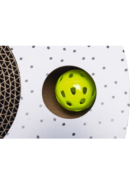 Yavru Kedi Karton Tırmalama ve Oyuncağı, 35X35X7CM fırsatları