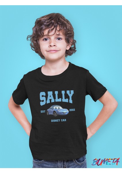 Sally Arabalar Cars Şimşek Mcqeen Çocuk Tişört T-Shirt fiyatları