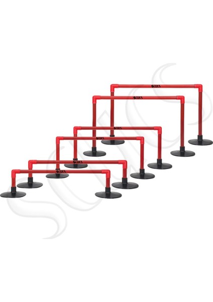 Takozlu Engel Farklı Yükseklikte (15-30-45CM) 6'lı Set