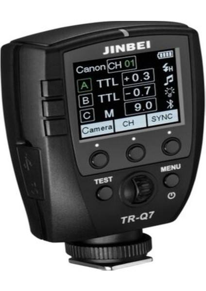 Ttl Tr-Q7 Multi Tüm Kameralara Uyumlu Bluetooth Flaş Tetikleyici fiyatları