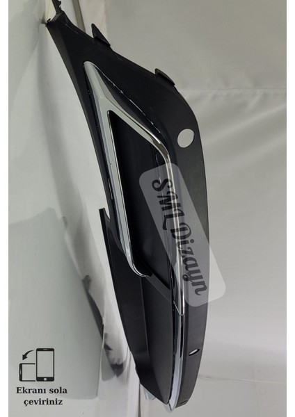 Skoda Octavia 2013-2020 Egzoz Difüzör-Difizör Plastik Octavia Arka-Tampon-Difizör-Ek-Rear-Diffuser indirimleri