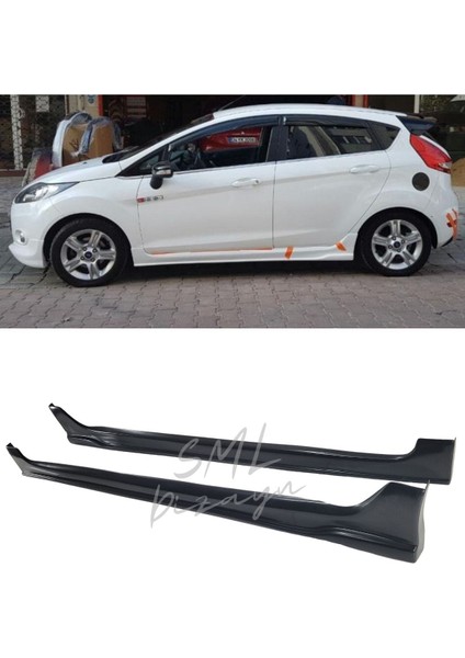 Ford Fiesta Custom Yan Marşpiyel 2008-2017 (Plastik) Boyasız Fiesta Yan-Marşbiyel-Bodykit-Etek-Ek indirimleri