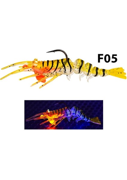 Shrimper 75MM 8.5gr Silikon Karides Yem Fizzy fiyatları