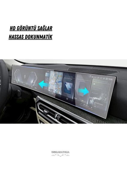 Bmw 320I 2023-2024 Dijital Gösterge ve Multimedya Bilgi Ekran Uyumlu Nano Ekran Koruyucu modelleri
