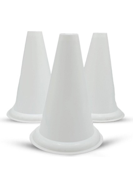 12 Adet Antrenman Hunisi 17 cm Kuka Seti 12 Adet Kırılmaz Idman Hunisi 4 Renk modelleri