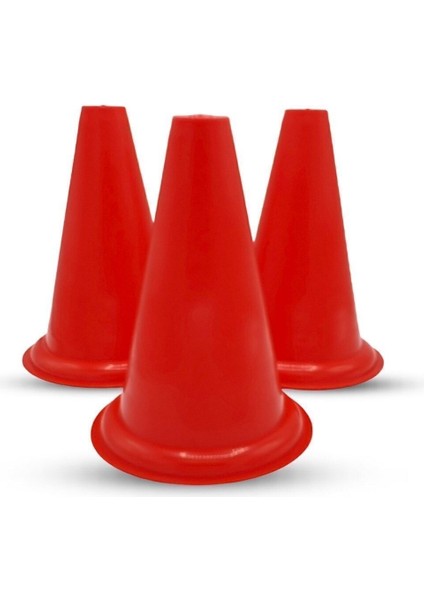 12 Adet Antrenman Hunisi 17 cm Kuka Seti 12 Adet Kırılmaz Idman Hunisi 4 Renk fırsatları