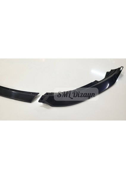 Clio 5 Ön Lip Ek 3 Parça Siyah Plastik 2020-2021-2022-2023 Clio-5-Ön-Tampon-Karlık-Lip-Ek indirimleri