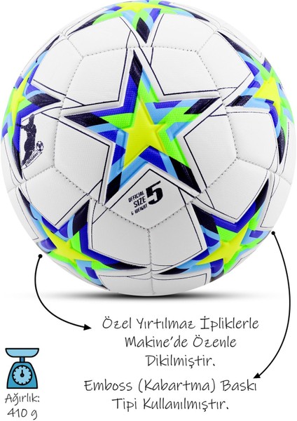 Orijinal Futbol Topu Wind Şişirme Pompalı Sert Zemin Halı Saha Futbol Topu Mor Hibrit No:5 fiyatları
