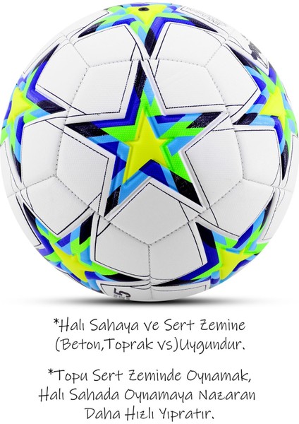 Orijinal Futbol Topu Wind Şişirme Pompalı Sert Zemin Halı Saha Futbol Topu Mor Hibrit No:5 fırsatları