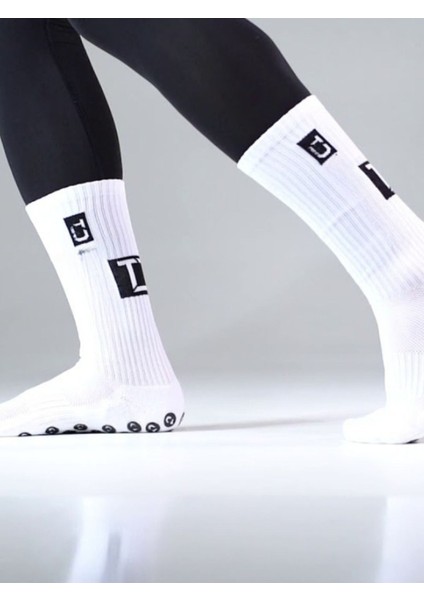 3 Adet Özel Beyaz Kaydırmaz Silikon Havlu Taban Dikişsiz Maç Pro Sporcu Çorabı modelleri