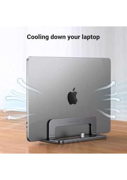 20471 Alüminyum Macbook Dikey Masaüstü Stand