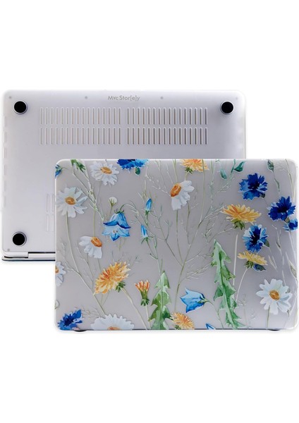 Macbook Air Kılıf 13 Inç FLOWER01NL (Eski Usb'li Model 2010-2017) A1369 A1466 ile Uyumlu R-622