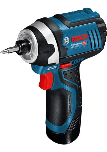Professional Gdr 12V-105 Akülü Darbeli Somun Sıkma (12 Volt, 2 x 2,0 Ah Akü, Şarj Cihazı, Karton Kutuda, 105 Nm Maks. Tork, 1/4" Altıgen Uç Girişi)
