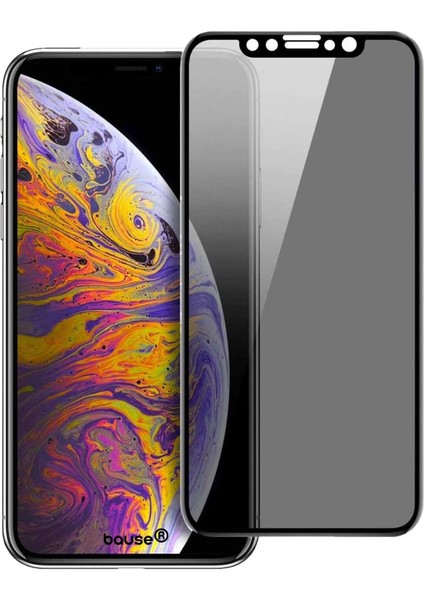 Apple iPhone 12 Pro Max 6. 7' Uyumlu Parlak Seramik Hayalet/ privacy Nano Ekran Koruyucu Kırılmaz Cam (Apple iPhone 12 Pro Max 6. 7')