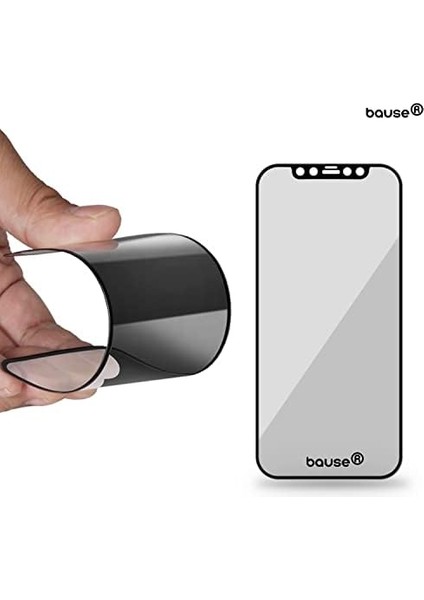 Apple iPhone 12 Pro Max 6. 7' Uyumlu Parlak Seramik Hayalet/ privacy Nano Ekran Koruyucu Kırılmaz Cam (Apple iPhone 12 Pro Max 6. 7')