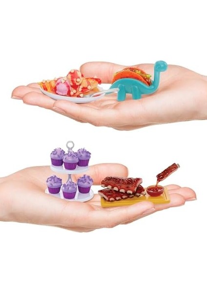 Miniverse Make It Mini Food Diner Serisi 3 Mini Koleksiyon - Kör Ambalaj, Kendin Yap, Reçine Oyun, Replika Yiyecek, Yenilebilir Değil, Koleksiyonerler, 8+