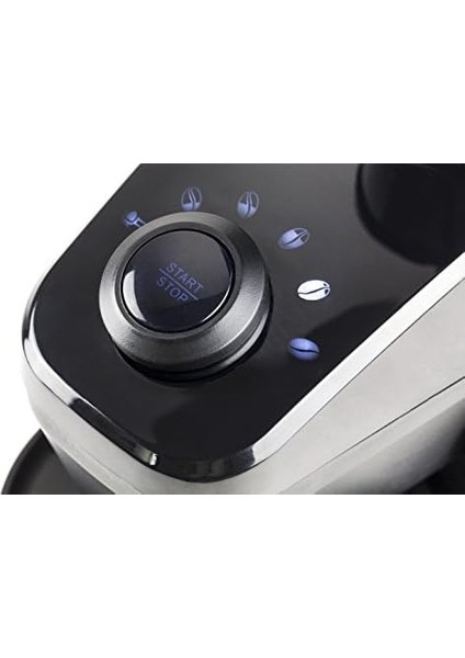 Barista Flavour, Elektrik Design-Kahve Öğütücü, Öğütme Derecesi 15 Kademeli Ayarlanabilir, Konik Öğütücü Aus Sağlam Paslanmaz Çelik, Aromaschonend, Mükemmel Kahve Ve Espresso Için modelleri