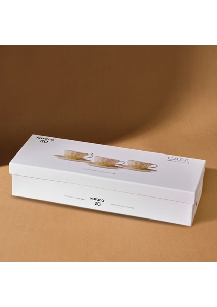 Casa 6 Kişilik Kahve Fincanı 80 ml