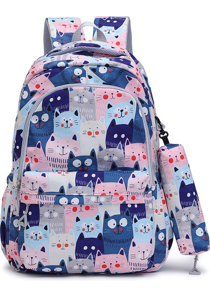 Omuz Çantası Basit Eğlence Öğrencileri Kolej Tarzı Omuz Çantası Ortaokul Okul Okul Çantası (Yurt Dışından)