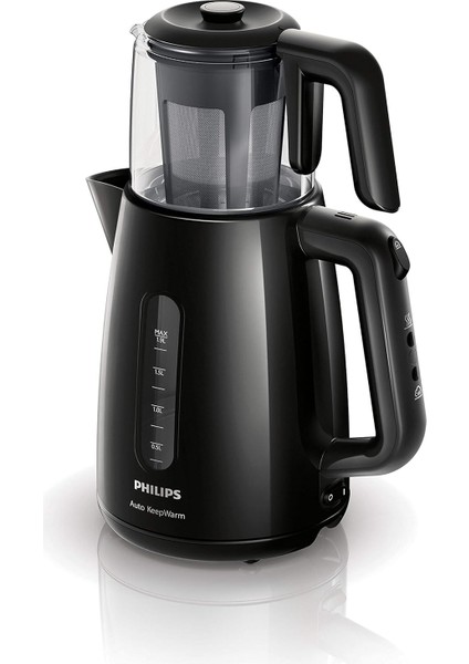 Philips Çay Ustası HD7301/00 1700W Çay Makinesi Siyah