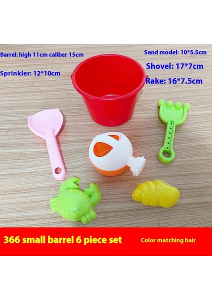 Çocuk Plaj Oyuncakları Kova Kombinasyon Seti Kazma Kum Oyunu Kum Kazma Toprak Oyunu Kar Su Oyun Araçları Kürek Plastik Kova (Yurt Dışından)