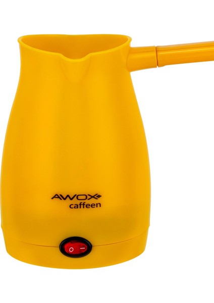 Caffeen Türk Kahvesi Makinesi Elektrikli Cezve Sarı
