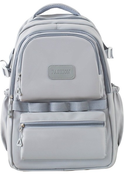 Büyük Kapasiteli Okul Çantası Omuz Çantası Lise Moda Trendi Kampüs Ortaokul Lise Öğrencileri Sırt Çantaları (Yurt Dışından)