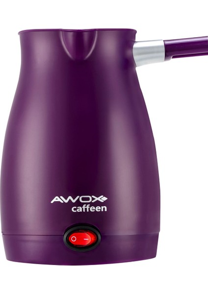 Caffeen Türk Kahvesi Makinesi Elektrikli Cezve Mürdüm