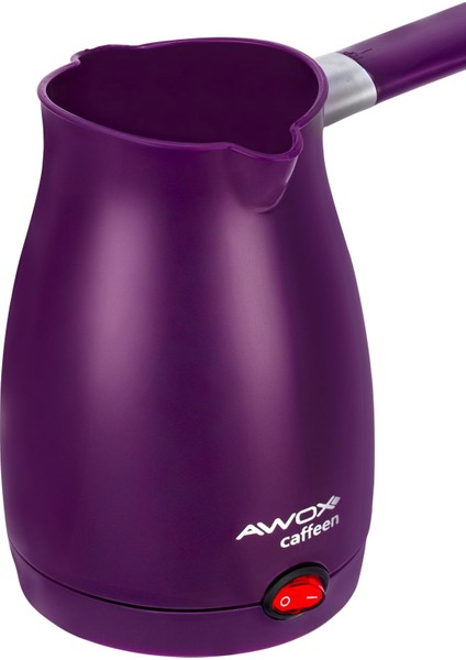 Caffeen Türk Kahvesi Makinesi Elektrikli Cezve Mürdüm