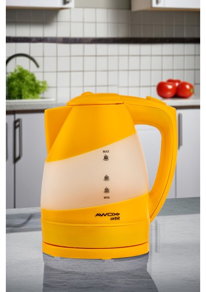 Orbit Gizli Rezistanslı Kettle Sarı