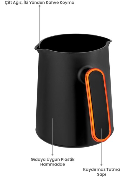 Sparkling Türk Kahvesi Makinesi Rose Gold modelleri