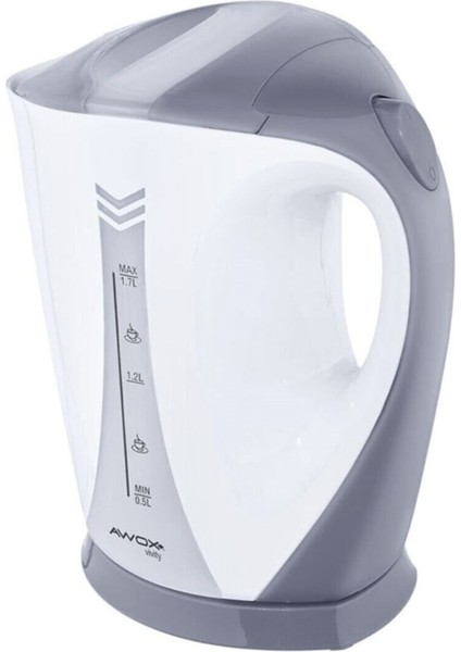 Vivity Açık Rezistanslı Su Isıtıcı Kettle Beyaz