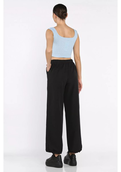 Bel ve Paça Lastikli Kadın Paraşüt Pantolon P-00017661 modelleri