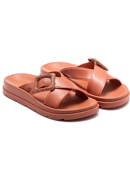 Match Kadın Terlik Koyu Pudra 35/40