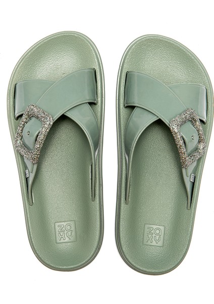 Match Kadın Terlik Yeşil 35/40 fırsatları