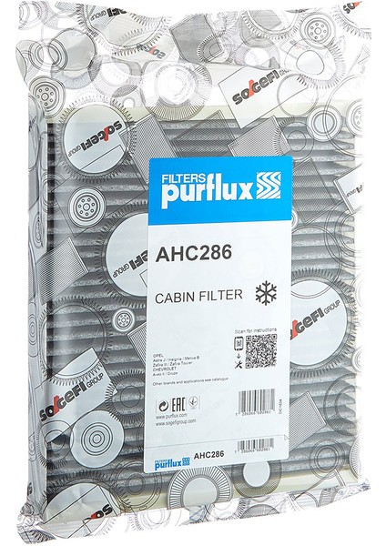 Chevrolet Trax Karbonlu Polen Filtresi 2013-2014 Purflux