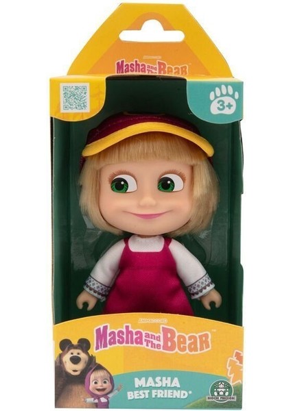 MHA37000 Maşa ve Koca Ayı 12 cm Bebek
