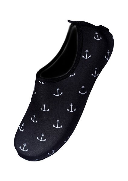 Black Anchor Erkek Deniz & Havuz Ayakkabısı Black-Anchor Siyah