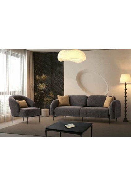 Koza Ahşap Ayaklı Mekanizmalı 3+3+1 Koltuk Takımı fiyatları