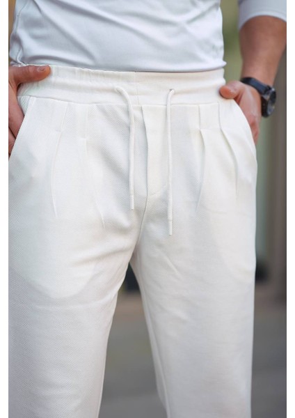 Diagonel Çift Pileli Baggy Pantolon modelleri