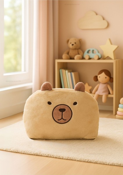 Dekoratif Çocuk Kapibara Figürlü Yastık Doğal Yumuşak fiyatları
