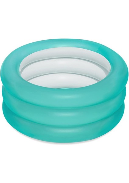 Mavi Renkli 70CM Çok Bölmeli Yazlık Havuz, Serin ve Eğlenceli Yaz Günleri Için