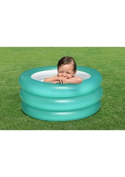 Mavi Renkli 70CM Çok Bölmeli Yazlık Havuz, Serin ve Eğlenceli Yaz Günleri Için modelleri