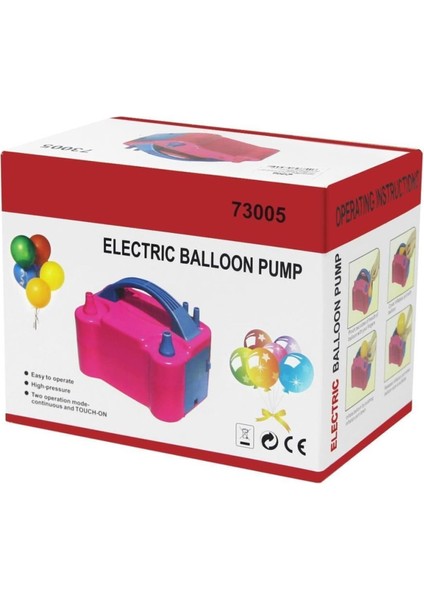 Hızlı ve Kolay Kullanımlı Çift Çıkışlı Elektrikli Balon Şişirme Makinesi modelleri