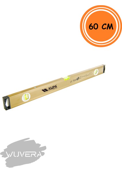 40 cm Mıknatıslı Su Terazisi – Manyetik Gövde ve Yüksek Hassasiyetli Ölçüm